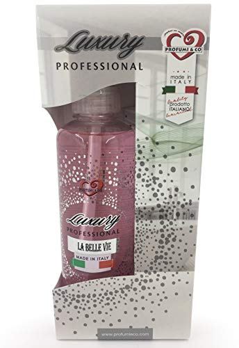 Profumi & Co-Parfums D'Ambiance Spray Luxury Professionnel-Parfum Voiture, Desodorisant maison, le travail-Diffuseur d’Essence-Durable 300 ml Fabriqué en Italie (La Belle Vie)