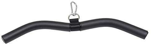 Fitness Lat Pull Down Bar: LAT Bar Cable Machine Attachment Curl Pulldown Bar Tricep Press Down Pulley Bar Grip with Full Rotation Handle for Gym Fitness Muscle Building Body Training