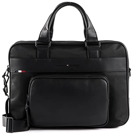 TOMMY HILFIGER 1985 Computer Bag Black