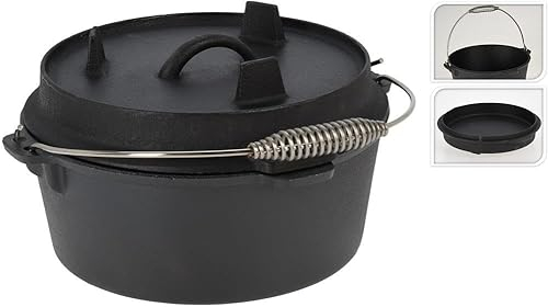 PENTOLA PER FORNO OLANDESE DA BARBECUE 25CM