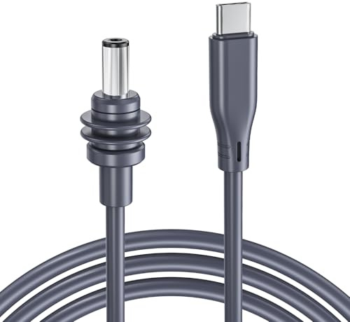 XLTTYWL Starlink Mini USB C to DC Power Cable, 100W USB Type-C Input to Waterproof Barrel Jack Charging Cord 18AWG, Work with 60W+ PD Source, Compatible with 28V PPS and 20V PD Protocols (5M/16.4FT)