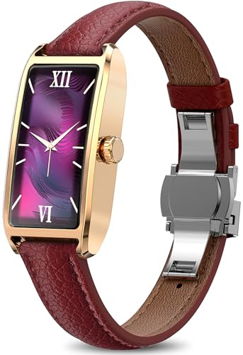 Orologio intelligente da donna, elegante, sottile, 1,13, AMOLED, orologio fitness da donna, cardiofrequenzimetro, contapassi, analisi del sonno, ciclo mestruale, orologio da polso dorato, IP68