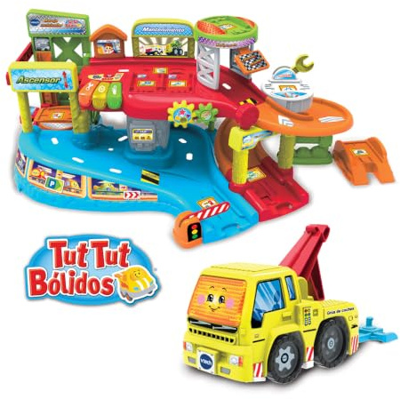 VTech Garaje multitaller New Refresh (+ Joseph grúa de Coches)
