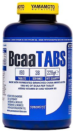 YAMAMOTO Essential Bcaa Tabs 190 Caplets, 190 g