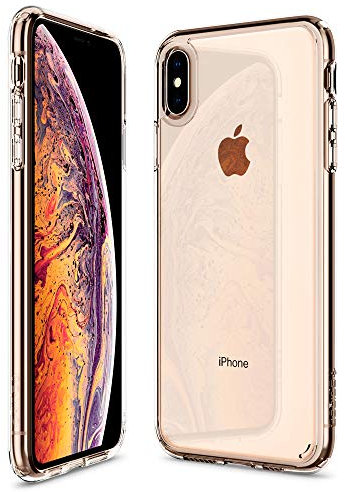 Spigen Ultra Hybrid Coque pour iPhone XS Max [Anti-Jaunissement] - Transparent
