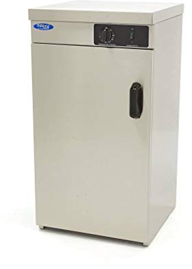 Tellerwärmer 60 Teller bis Ø 32 cm – Profi-Tellerwärmeschrank – Edelstahl – Tellerwärmer