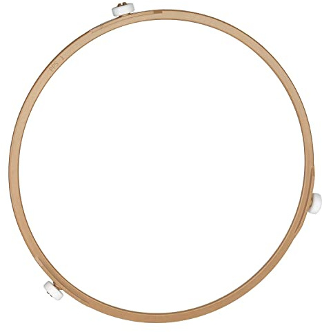 8.8 Microwave Turntable Ring with 15 mm Rollers, Microwave Oven Tray Support, Glass Plate Rotating Roller Ring, Ring Outer Diameter 8.8 inch (22.2 cm), Roller Height 15 mm