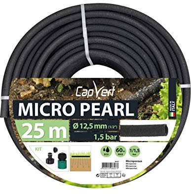 Cap Vert - Tuyau microporeux MICRO PEARL / 25M - D12,5