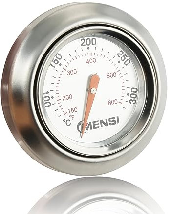 Hicello 0-300 ℃ BBQ Barbecue Temperature Gauge 1-13/16 replecement for Weber Charcoal Grill for Weber Q Grill fits Weber Spirit Gas Grill and Traveller Grill 60540