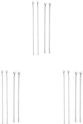 Juego de 3 herramientas de pelo de muñeca para pelo de muñeca, suministros de bricolaje para principiantes, niñas, 2 x 0,6 mm, 2 x 0,8 mm
