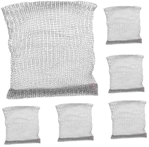 Mipcase Sacchetti in Rete da Giardino Protezioni per Radici 6 Pezzi Rete in Acciaio Inossidabile per Protezione Radici per Piante Protezioni per Radici Raccordi per Giardinaggio