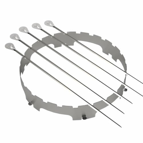 Masuria Wild Alpha 600 - Pincho para asar de acero inoxidable (600)