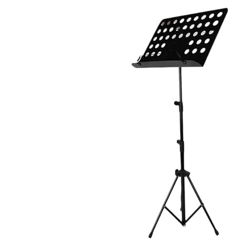 XPJYUA Notenständer Notenständer, verstellbar, for den Haushalt, Gitarre, tragbarer Notenständer, Notenpult for Musikdirigent