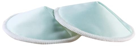 FIXOSHEE 10 pezzi Coppette Assorbilatte Lavabili a Tre a Ciotola Traspirante Protezione Anti-galattorrea per Mamme in Allattamento Colori Misti Riutilizzabili e Resistenti