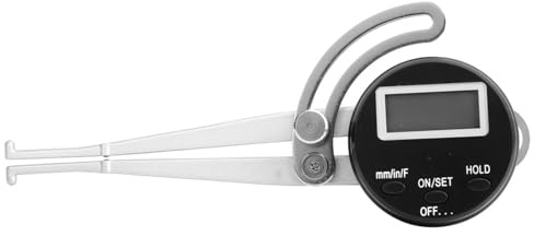 Calibrador interior digital, calibrador interno digital electrónico de 12,7~165 mm Resolución de 0,1 mm Medidor de medición de diámetro interno para carpintería, orificio del