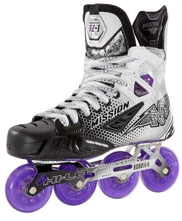 MISSION Inline Hockey Skate Inhaler FZ-1 - Senior, Width: D, Size: 07.0 (42.0)