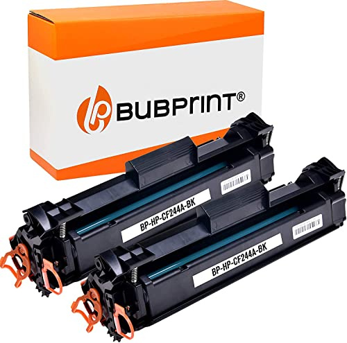 Bubprint CF244A Toner kompatibel als Ersatz für HP 44a CF244a Laserjet pro MFP M15a M17w M28a M29a M30w M15w M28a M29w M31w M28w M17a M28w M30a M28 Series [2 Stück]