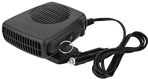 Sbrinatore auto 12V 150W, sbrinatore ventilatore parabrezza auto Demister auto portatile 2 in 1 riscaldamento in ceramica riscaldamento radiatore sbrinatore Demister universale