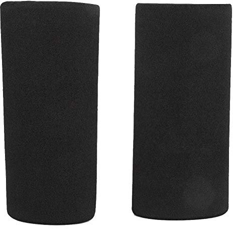 VOBOR Motorcycle Grip Covers, Motorcycle Foam Grips Anti-Slip Anti-Vibration, Ultra-Comfortable Foam Compatible with Heated Grips(2 Pcs)