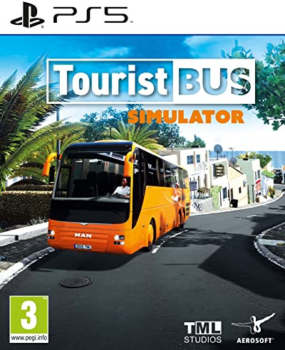 Aerosoft Tourist Bus Simulator – PlayStation 5 | Realistische Bus Simulation auf Fuerteventura | MAN Lion’s Coach | Deutsch & Mehrsprachig | PS5 Spiel