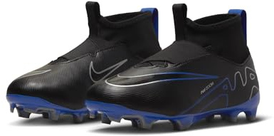 Nike DJ5623-040 Nike JR Mercurial Superfly 9 Academy Black/Chrome-Hyper Roya Hombre Black/Chrome-Hyper Roya EU 38.5