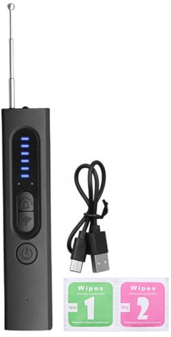 Tiardey Detectores de cámara Oculta Detector antiespía Detector de cámara para gsm Localizador GPS Rastreador Cámara Dispositivos de Escucha Cámaras inalámbricas