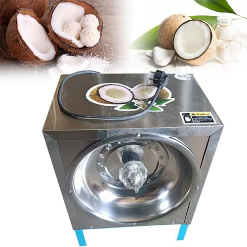 électrique Commerciale Grattoir à Noix de Coco en Acier Inoxydable, Outil de Cuisine Domestique pour Fournitures de Cuisine,pour Magasin de Traitement de Noix de Coco,Restaurant,220V
