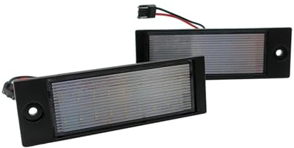 Tianwu03 Compatible con Kia Forte 19-23, Niro EV 23 en adelante, Ceed SW Type CD 18 en adelante, XCeed 19 en adelante, luces de matrícula LED.