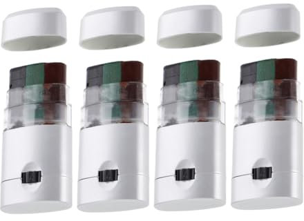 SHINEOFI 4 Stück Camouflage-gesichtsmalstifte, Schwarz, Grün, , Camo-make-up Für Jagd, Sport, Cosplay, Rollenspiele, Sicher Für Die Haut Bei Outdoor-aktivitäten Und Partys