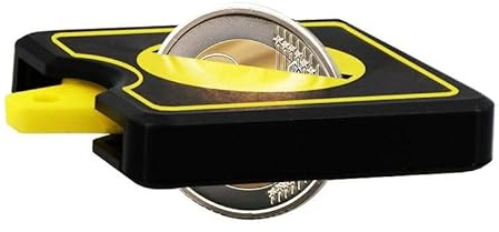 ProTriXX Incredible Coin Penetration Euro Version – Zaubertrick Münze durchdringt Münze | Coin Thru Coin Magic Trick | Schlüsselanhänger Zauberei | Münzzauberei Close Up Magie