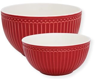 GreenGate Alice - Juego de 2 cuencos para servir