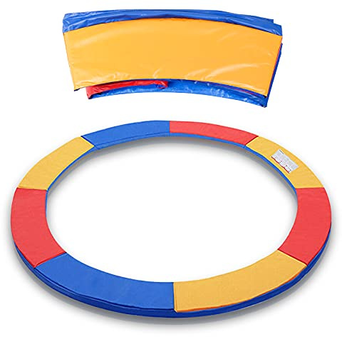 Einfeben Housse de trampoline - Diamètre : 244/305 cm - En PVC et polyéthylène - 100 % résistant aux UV