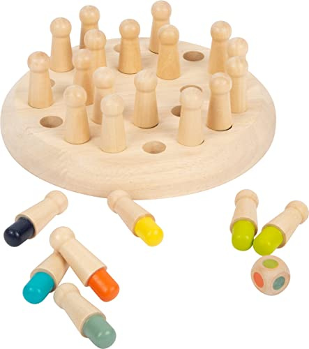 Small Foot Juego de Memoria de Madera, con 24 Piezas de Juego, a Partir de Cuatro años, 11962