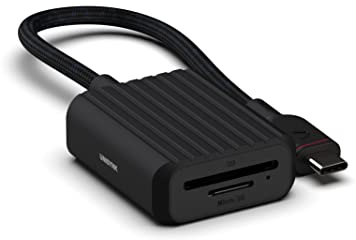 Unisynk USB-C to Card Adapter SD microSD Black