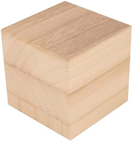 Artemio Wooden cube 10x10x10cm