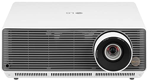 LG ProBeam BU60PST 6000-Lumen XPR 4K UHD Smart Laser DLP Projector, White
