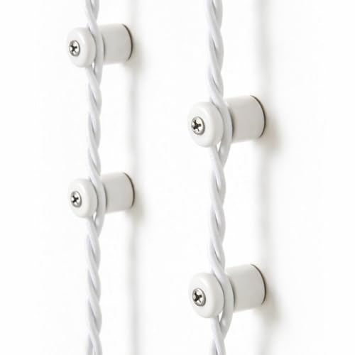 10er Pack, Porzellan Retro Isolator, Kabelhalter
