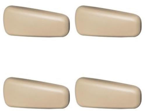 Neamou 4 Stück Kniekissen Armlehnen Polster Auto, Auto Armlehne Pad Zubehör, Small Pillow Kniepolster, Car Accessories Interior Kissen Für Autos, Rücksitze