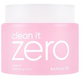 BANILA CO Clean it Zero Original Cleansing Balm Big Size | Korean Makeup Remover, Cleansing Oil, Facial Cleanser for All Skin Types | Vegan | Made with Acerola Berry & Vitamin C (180ml / 6.08 fl.oz)