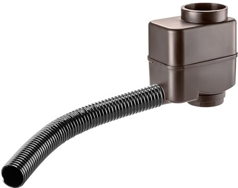 KADAX Raccolta dell'acqua piovana per giardino, serbatoio dell'acqua piovana per un montaggio facile e veloce, serbatoio dell'acqua piovana, borseggiatore in plastica (moka)