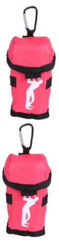 BESPORTBLE 2stücke Praktischer Golf Pouch Kompakte Polyester Balltasche Für Langlebige Aufbewahrungstasche Für Zuhause Und Unterwegs Für Golfspieler Und Ausflüge