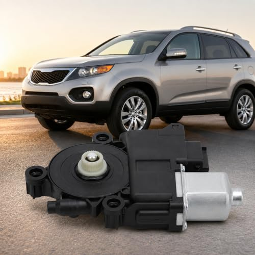 Moteur de Lève-vitre électrique, 82450 2P010, Moteur de Lève-vitre de Porte de Voiture, Universel, côté Conducteur Avant, Forte Performance, Remplacement de Moteur de Lève-vitre