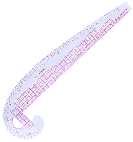LIUZIKUN Righello da Sarto, Righello Curvo Francese Multifunzionale, Righello per Patchwork, Righello di Misura, Strumento per Modelli di Disegno per Sartoria, Strumento per Cucire