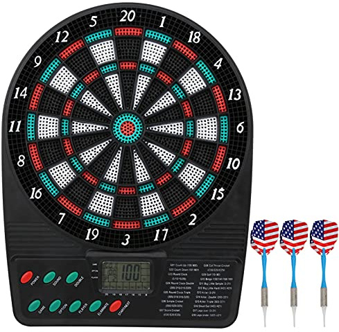 Cosiki Scheda Elettronica Dart, Tavole da Dardo a Punta Morbida Dart Set Electronic Automatic Board