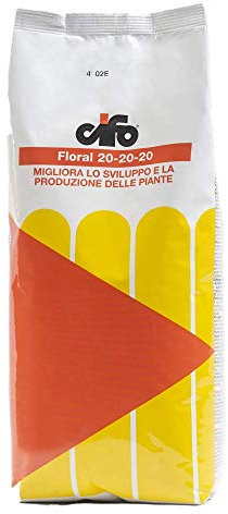 Floral 20-20-20 Cifo Concime Fogliare NPK + microelementi 2.5 Kg
