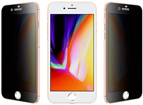 Thorani Filtres de confidentialité Lot de 2 - Protecteur d'écran de Protection de la Vie privée, optimisé pour Les Coques de téléphone Portable, Transparent, iPhone 6, 7, 8Plus