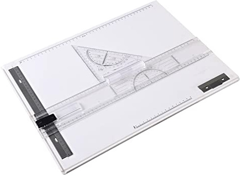 kowaku Tablero de Dibujo de Mesa A3 Estudiantes de Ingeniería Duraderos Portátiles Ajustables
