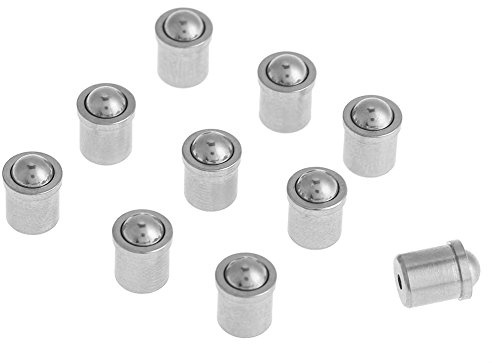 Stantuffo a Sfera in Acciaio Inossidabile 304 da 10 Pezzi, Ottimo per Dispositivi Meccanici, Morsetti, Stampi, 5 Pezzi * 6 Mm, 10 Pezzi in Set