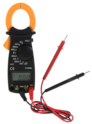 SEWOART Multimetro Digitale A Pinza Tester Misurazioni Voltmetro E Ohmmetro Strumento Elettrico Misuratore Resistenza