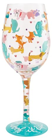 Enesco Lolita Woof It Up - Copa de vino